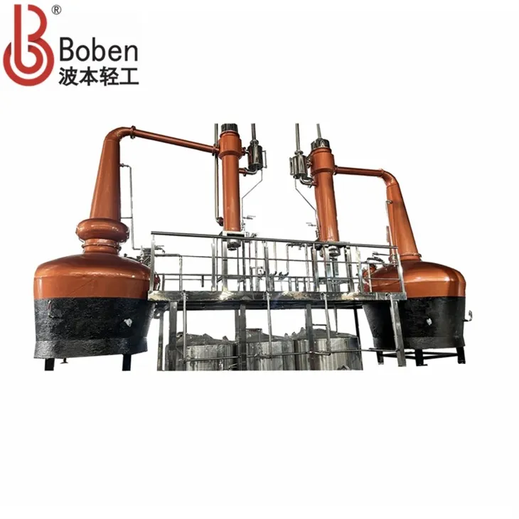 3,5 Ton Wash Still 2,5 Ton Spirit Still
